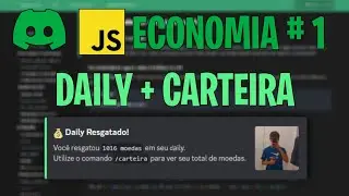 Comando de daily e carteira em Slash Commands (/) - Série de Economia #1 | Discord.js V14 #32