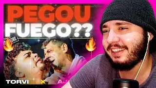 (PEGOU FOGO) TORVI X AJOTA | SEGUNDA FASE | 395ª BATALHA DA ALDEIA | REACT BAUEB