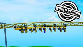 The LONGEST 0g Stall in Theme Park Tycoon 2