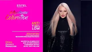 Шампунь-индикатор Anti-Yellow ESTEL | Окрашивание AirBlond | Обзор Дениса Аюкасова