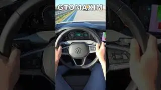 2024 VW Golf 8 - test drive on German Autobahn NO SPEED LIMIT #vw #golf8 #automobile #car #cars
