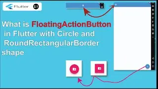 2.1- What is FloatingActionButton in Flutter || Simple Method