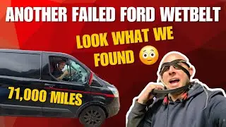 ⚡ Ford Transit 2.0 Wet Belt Shreds at 71K Miles – Engine Tear Down