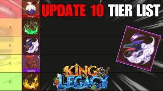 The Best PVE Tier List For Update 10 | King Legacy