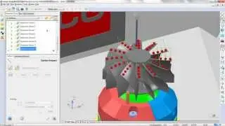 PowerINSPECT OMV (5-axis) - Creating a Probe Path and Probe Path Simulation