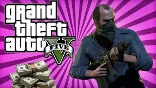 GTA 5 Online: Funny Moments - Skydiving, Masturbating and Robbing! (GTA 5 Online Multiplayer Fun)