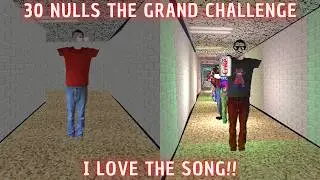 The Largest Bossfight Ever!! - 30 Nulls The Grand Challenge - Baldi's Basics Mod - Special Video