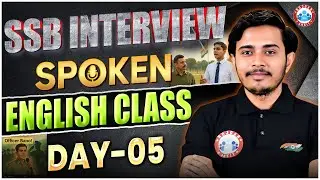 SSB Interview Spoken English Preparation 🤩 | How to Speak Fluent English? 💪 | Day 5 | By Sam Sir