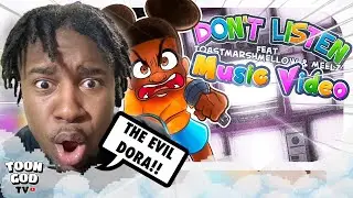 Amanda The Adventurer SONG | Jakeneutron - Don't Listen Ft. Toasty Marshmellow (REACTION) #nerdcore