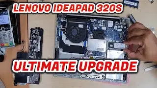 How To Upgrade Lenovo IdeaPad 320s RAM And SSD With Additional SATA SSD