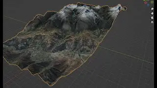 como crear un terreno 3D con Google Maps y Blender
