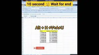 How to convert Excel Data in Picture #excel #exceltips #microsoft