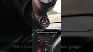 Turbo S2000 insufficient boost gauge