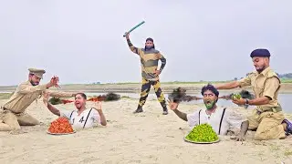 Amazing Nonstop comedy  Police vs intelligent Kadi only for funny ll #Bindass_Club
