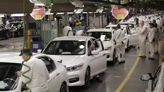 Так собирают HONDA ACCORD.Assembling Your car HONDA
