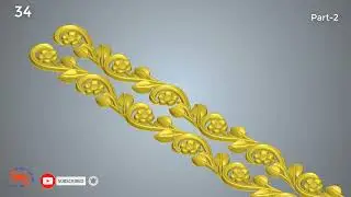 Boder Design 3D File (Part-2) | Artcam Free file | shojibcottage