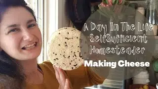 DITL Self Sufficient Homesteader Making Cheese (Romano & Pepato) #CHEESE #dayinthelife #ditl