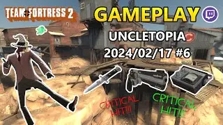 Team Fortress 2 | Twitch | Uncletopia | Gameplay | Upward | Spy | 2024/02/17 | #6