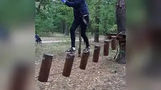 как я праздновала 15 лет? прохожу канатную дорогу!!!