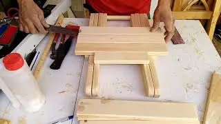 Wooden chair:Making a wooden chair:In the home woorkshop