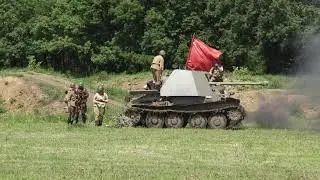 Военно-историческая реконструкция -Театральная летопись войны. Фестиваль БРЭМ