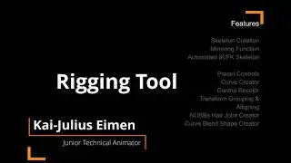 Python Rigging Tool Demonstration - Maya 2023