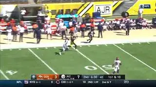 Chase Claypool 84 Yard Touchdown | Broncos vs Steelers Week 2 NFL
