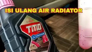 Isi ulang air radiator