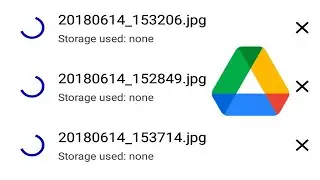 FIX FOR GOOGLE DRIVE UNABLE TO UPLOAD FILES , UPLOAD STUCK. ANDROID.