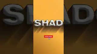 text shadow effect✔️ 