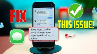 Fix ‘Message Blocking Is Active’ on iPhone on iOS 26 | Resolve Message Blocking Error on iOS