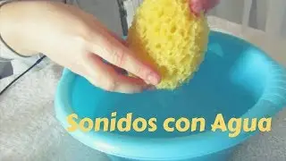 ASMR con AGUA // water sounds