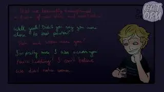 Комикс Леди Баг и Супер Кот // Итак, Адриан, ты - Кот Нуар?