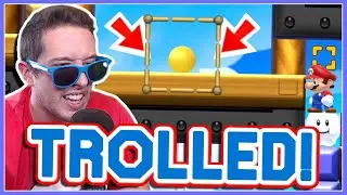 THE ENDING WAS RIGHT THERE!!! // TROLLED // Mario Maker 2