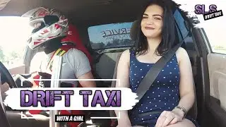 Drift taxi with a girl / We ride beautiful girls/ #36 / SLS