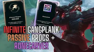 Strongest Ethereal Weapon User: Bugged Interaction with Gangplank ?? | League Arena Gameplay