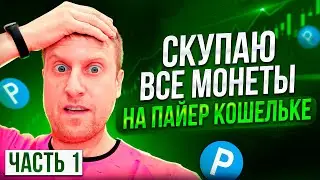 Скупаю все монеты на пайер кошельке