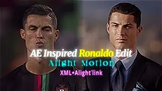 AE inspired ronaldo edit || alight motion