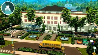 HIGH SCHOOL 🍎🏫 | The Sims 4 Highschool Years: Speedbuild