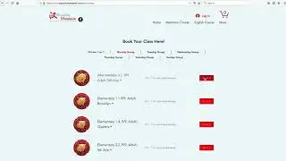 How to book your group class online!