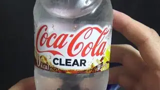 Coca-Cola Clear in Japan! THE TRANSPARENT COKE!