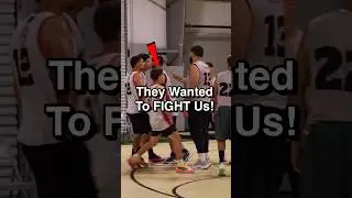 PHYSICAL Game GOT HEATED!😡🏀 #trashtalkers #marthreenez #hoopers #3pointshooter #basketball