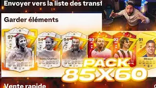 C'EST UNE DINGUERIE !! JE PACK 5 ICONES GOLAZO dans mon 85X60 ! FC 24
