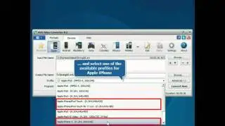How to convert a video for iPhone using AVS Video Converter?