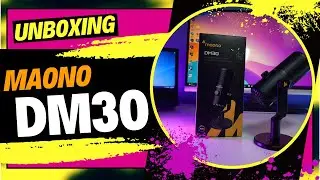 Unboxing Maono DM30: ecco cosa troverai nella confezione.