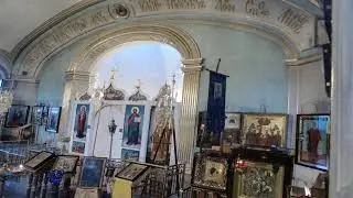 Прямая трансляция служб в храме Александра Невского в Пскове