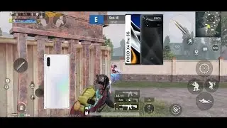 A30s vs poco x4 pro tdm room pubg mobile record on full lag