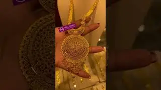 Malabar latest long gold necklaces 
