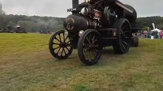 Chester le street steam fair 2024. Steam engines in the 2nd arena including heavy haulage