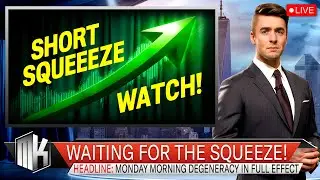 The Meme Squeeze Saga, Live Options Trading & Breaking News || The MK Show